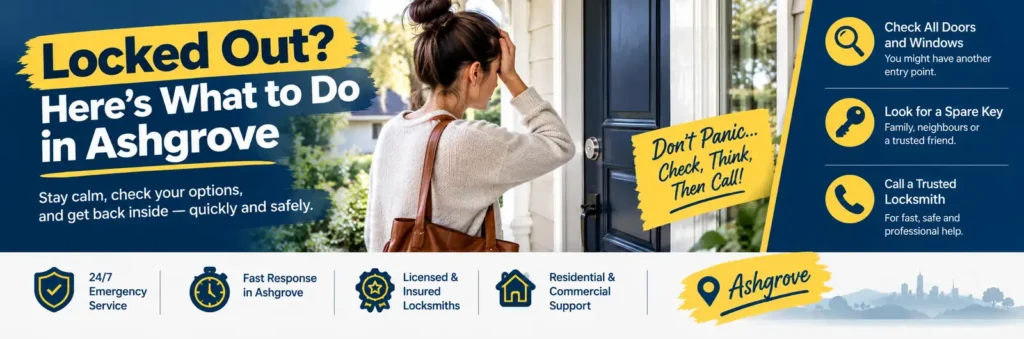 What to Do If You’re Locked Out in Ashgrove